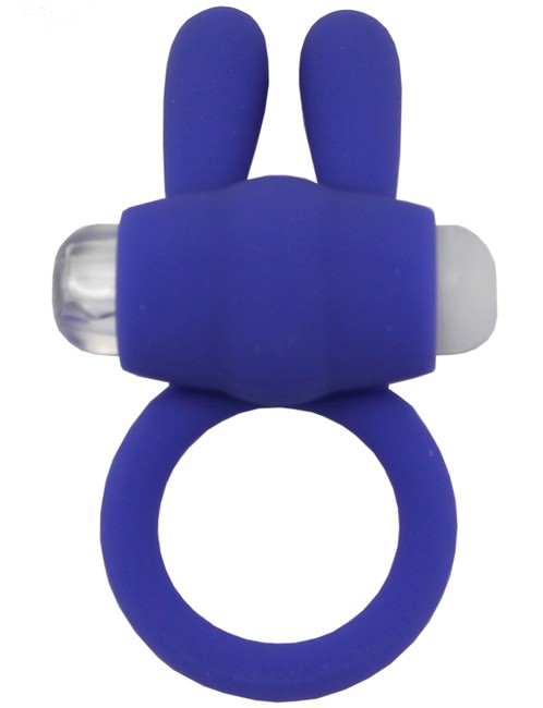 Кольцо «Зайчик» с мини-вибратором, диаметр 25 мм