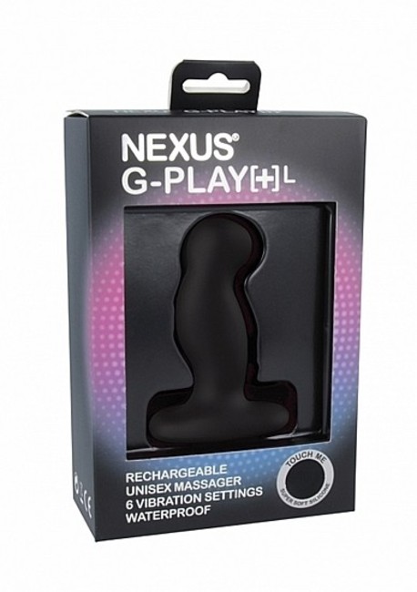 Вибро-стимулятор простаты и G-точки  Nexus  G-Play Plus Black  L
