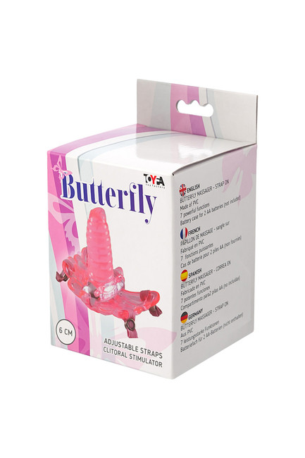 Вибробабочка на ремешках Butterfly ( 7 режимов )