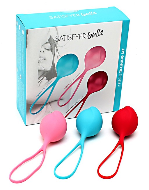 Классические одинарные вагинальные шарики Satisfyer Balls