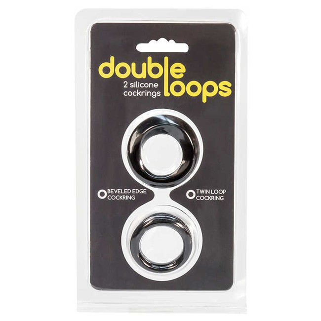 Набор эрекционных колец «Double Loops», 2 шт