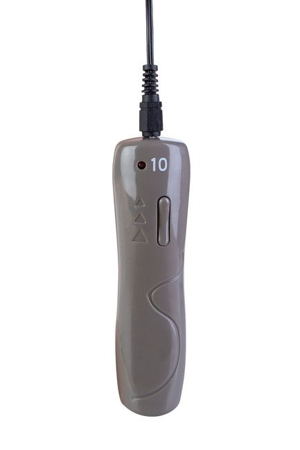 Реалистичный вибратор на присоске из кибер-кожи с выносным пультом Onjoy Remote Vibe-Dildo #1 (10 режимов)