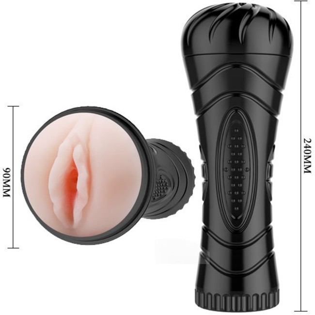 Реалистичная вагина мастурбатор в пластиковом чехле