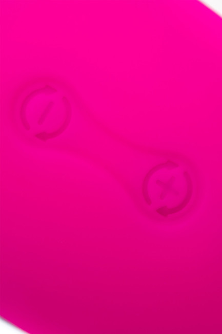 Силиконовый стимулятор точки G L'EROINA, розовый (10 режимов вибрации)