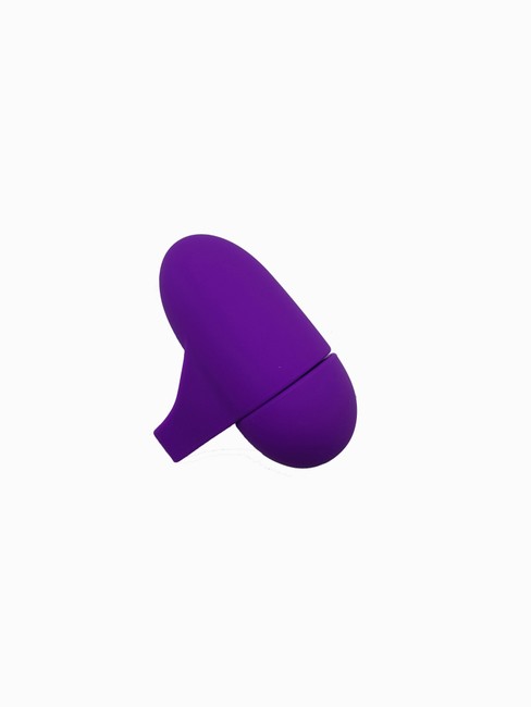 Вибромассажер на палец ONJOY Silicone Collection (фиолетовый)