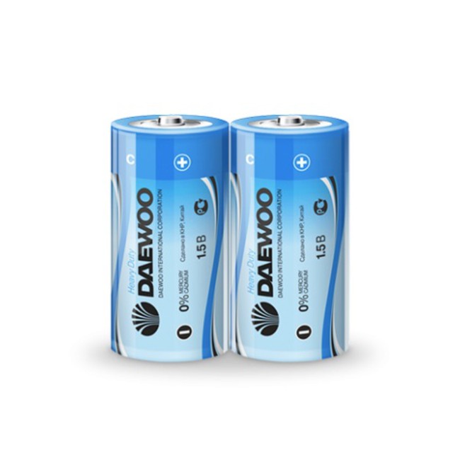Элемент питания (батарейка) Daewoo R14/343 BL2
