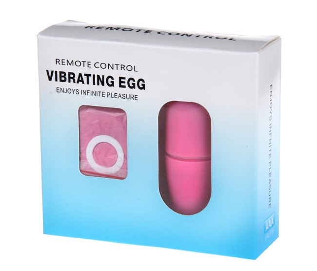 Вибро яйцо с дистанционным пультом управления Vibrating Eggs Remote Control mp3 (розовый)