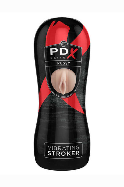 Мастурбатор в виде вагины PDX Elite Vibrating Pussy Stroker