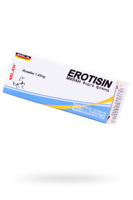 Капли для повышения либидо Milan Forte fluid ,Erotisin 10 мл.
