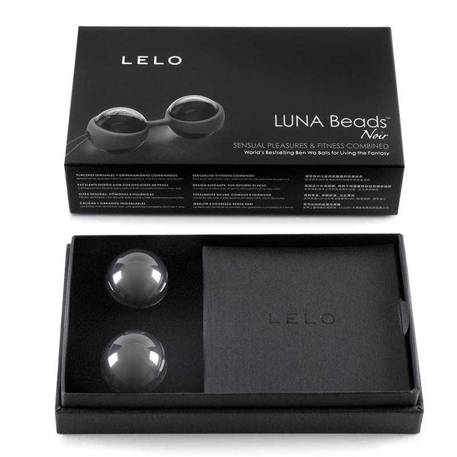 Элегантные вагинальные шарики Luna Beads Noir