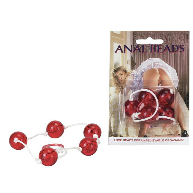 Анальные шарики Clear Anal Beads Large