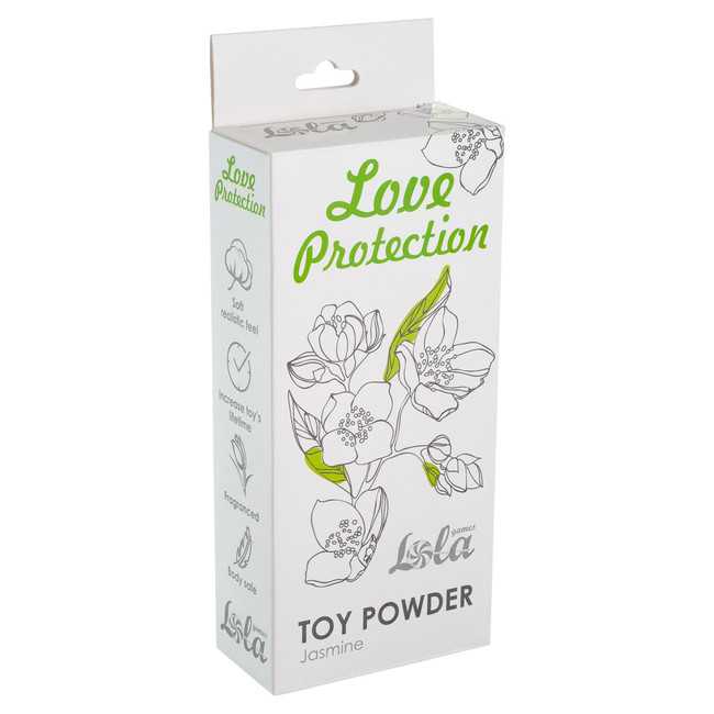 Пудра для игрушек ароматизированная Love Protection Жасмин 30 гр