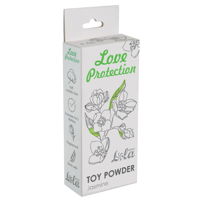 Пудра для игрушек ароматизированная Love Protection Жасмин 15 гр