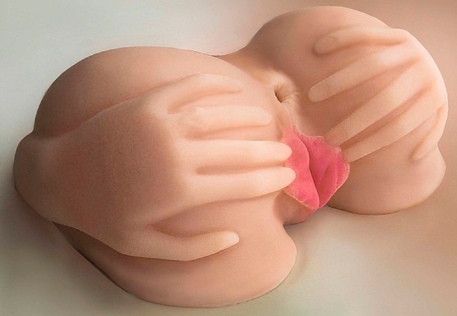 Массажёр для мужчин - вагина биоклон с пальцами