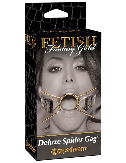 Кляп-расширитель золотой Fetish Fantasy Gold Deluxe Spider Gag