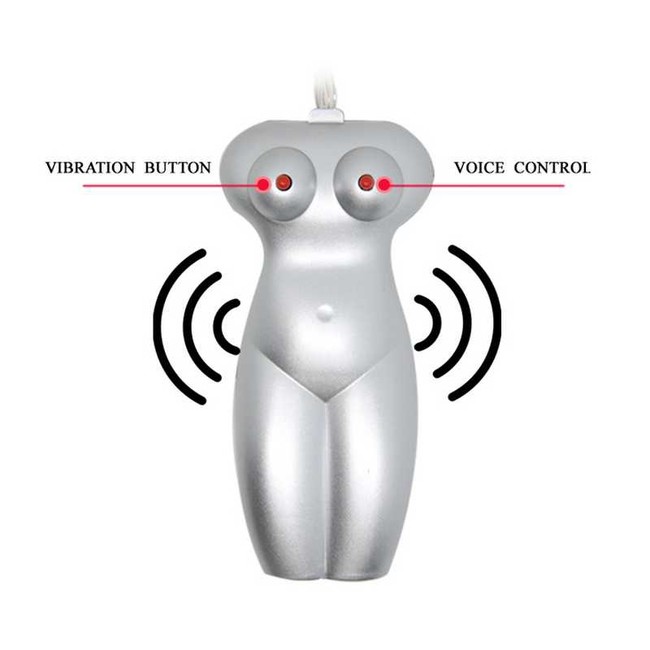 Мастурбатор реалистик Baile вагина и анус с вибрацией, телесный